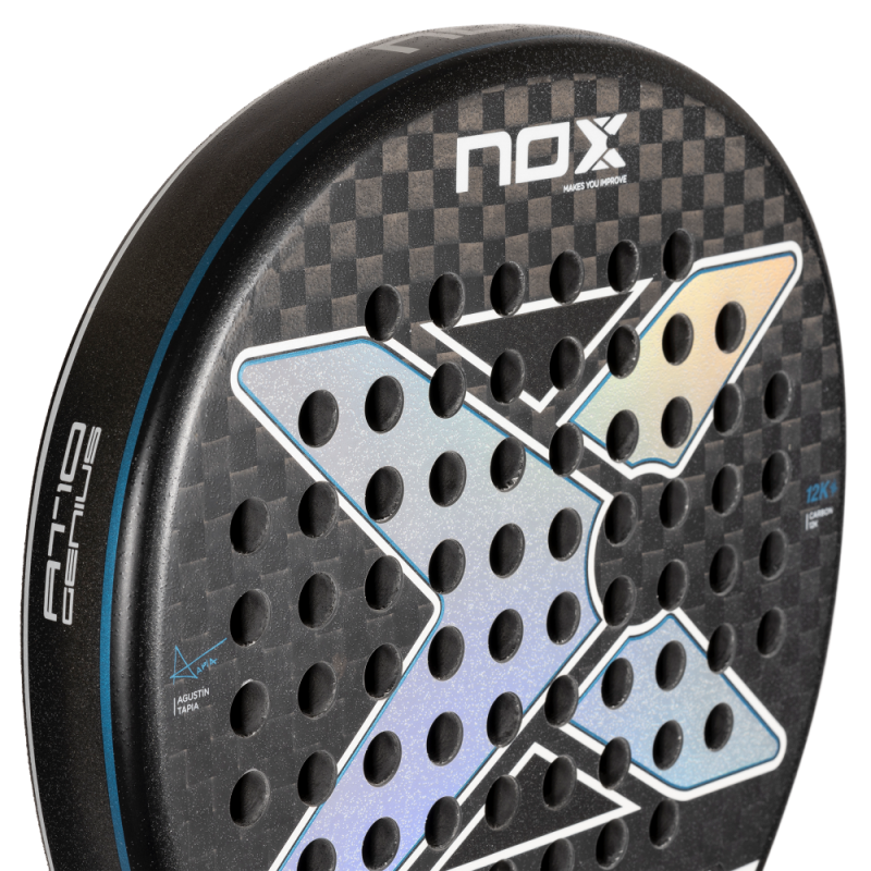 NOX AT10 GENIUS 2024 BY AGUSTIN TAPIA (RACKET) at only 299,95 € in Padel Market