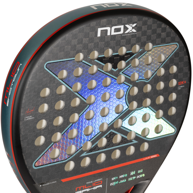 NOX ML10 BAHIA 12K Luxury Series 2024 MIGUEL LAMPERTI (Racket) at only 168,95 € in Padel Market