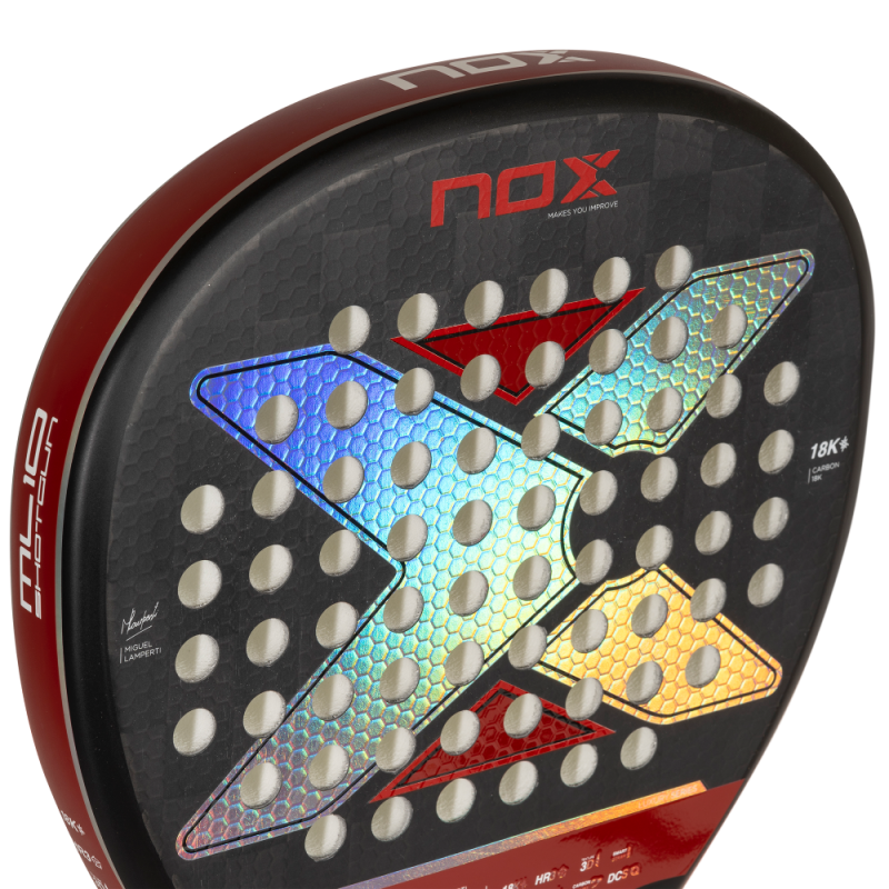 NOX ML10 SHOTGUN 18K Luxury Series 2024 MIGUEL LAMPERTI (Racket) at only 159,95 € in Padel Market