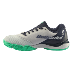 BULLPADEL HACK HYB FLY 23I Light Grey PAQUITO NAVARRO (Shoes) at only 97,45 € in Padel Market