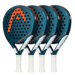 PACK OF 4 RACKETS HEAD ZEPHYR UL 2022 at only 203,90 € in Padel Market
