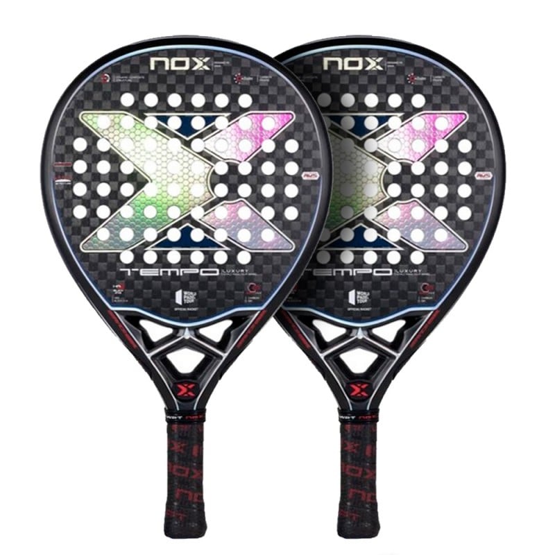 PACK OF 2 RACKETS NOX TEMPO WPT LUXURY SERIES 2023 at only 234,90 € in Padel Market