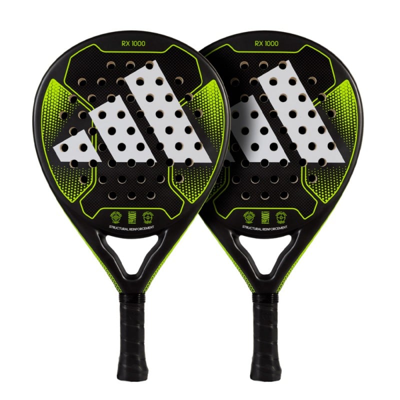 PACK OF 2 RACKETS ADIDAS RX 1000 2023 at only 94,90 € in Padel Market