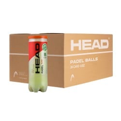 CAJON 24 BOTES 3 PELOTAS HEAD PADEL TEAM por solo 90,75 € en Padel Market
