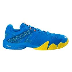 BABOLAT MOVEA MEN 2023 BLUE YELLOW SHOES at only 79,95 € in Padel Market