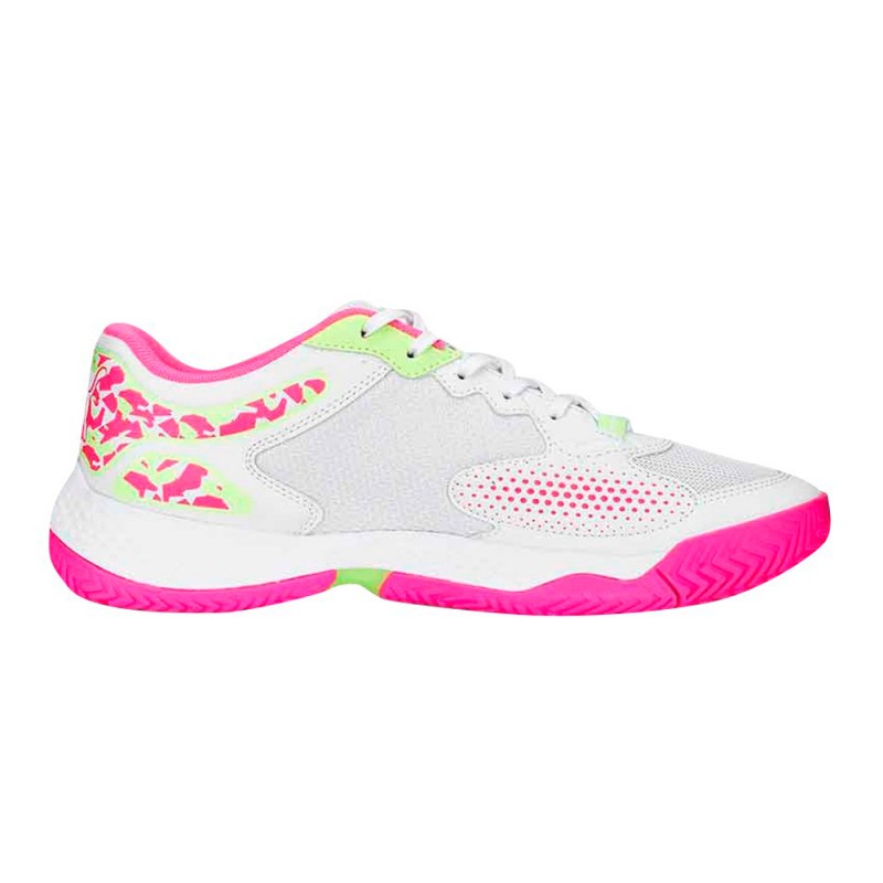 PUMA SOLARCOURT RCT WHITE WOMAN SHOES at only 72,00 € in Padel Market