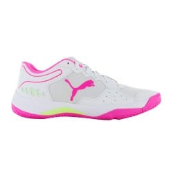 PUMA SOLARSMASH RCT WHITE WOMAN SHOES at only 44,95 € in Padel Market