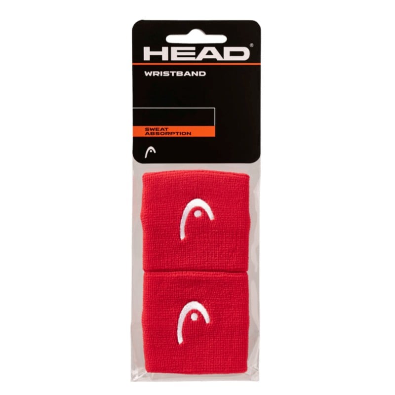 HEAD WRISTBAND 2.5'' 2 UNITS WRISTBAND at only 5,50 € in Padel Market