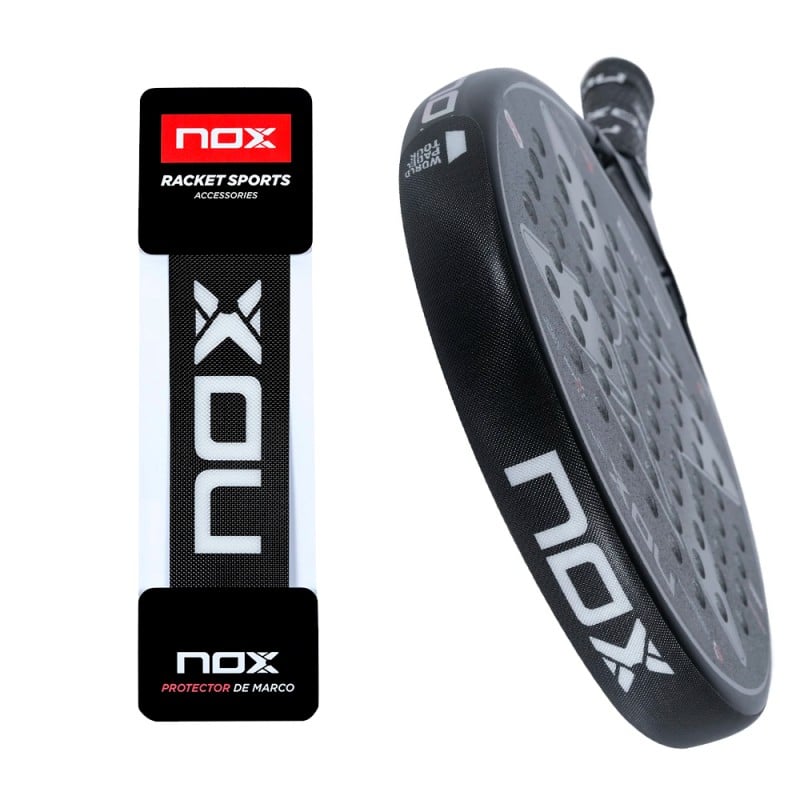 NOX WPT BLACK PROTECTOR at only 7,95 € in Padel Market