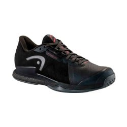 HEAD SPRINT PRO 3.5 MEN CLAY BLACK/RED SHOES at only 99,95 € in Padel Market