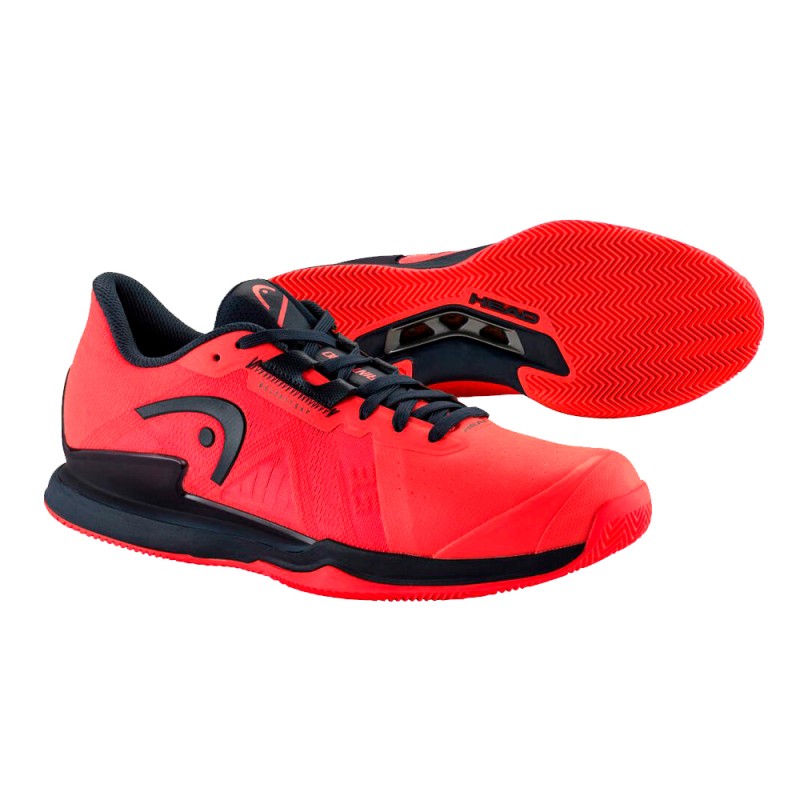 HEAD SPRINT PRO 3.5 CLAY MEN FCBB RED SHOES at only 99,95 € in Padel Market
