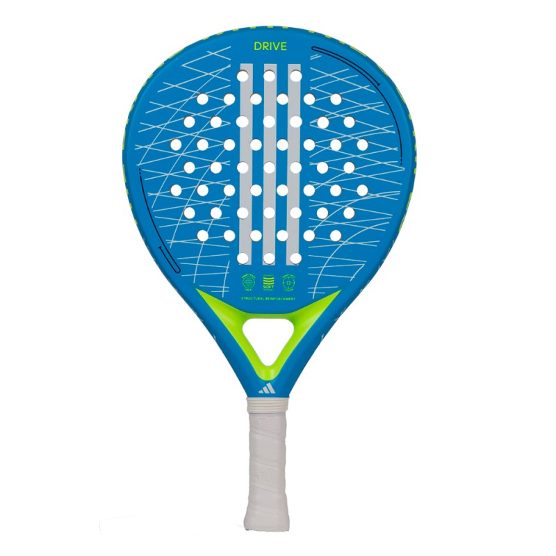 ADIDAS DRIVE 3.3 BLUE 2024 (RACKET) at only 79,95 € in Padel Market