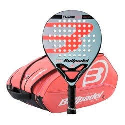 Pack BULLPADEL FLOW Light 2022 Racket + BPP-23006 FLOW 2023 Racket bag at only 96,95 € in Padel Market