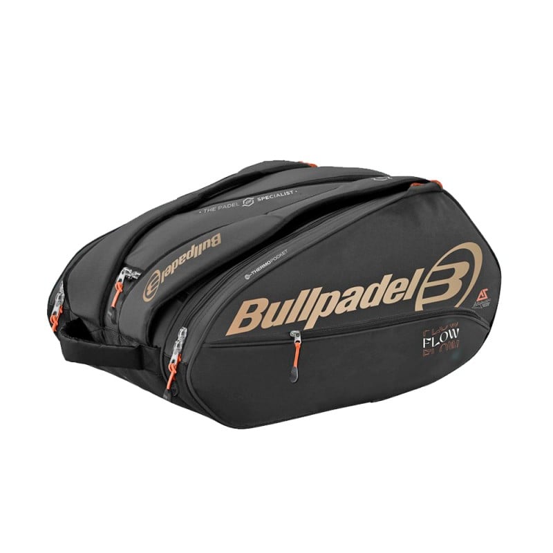 BULLPADEL BPP-24006 FLOW BLACK (RACKET BAG) at only 74,99 € in Padel Market