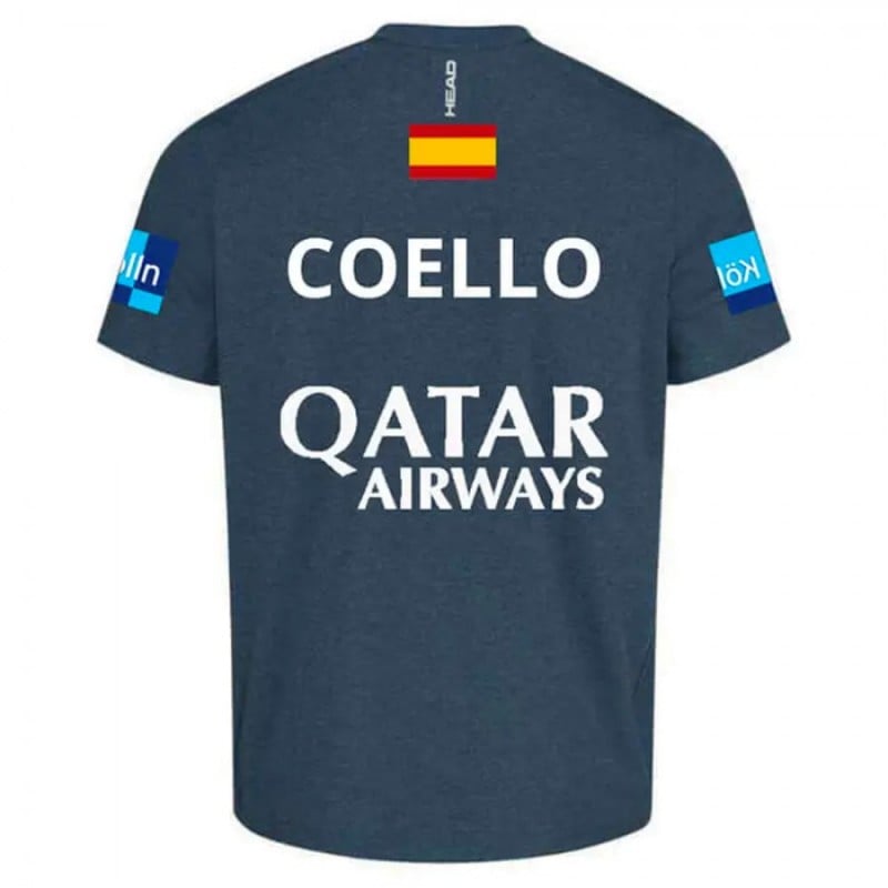 HEAD ARTURO COELLO OFFICIAL T-SHIRT at only 35,95 € in Padel Market