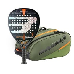 Paket BULLPADEL HACK 03 2022 PAQUITO NAVARRO Racket + BULLPADEL BPP-23014 Performance Khaki Racketväska för endast 223,90 € i...