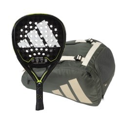 ADIDAS ADIPOWER 3.2 2023 RACKET + ADIDAS TOUR 3.2 OLIVE RACKET BAG at only 196,25 € in Padel Market