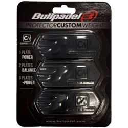 BULLPADEL CUSTOM WEIGHT Black System For Rackets at only 11,95 € in Padel Market