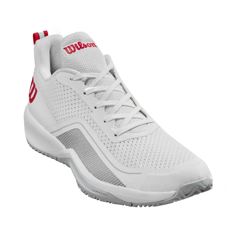 WILSON RUSH PRO LITE WHITE WOMAN'S SHOES at only 84,95 € in Padel Market