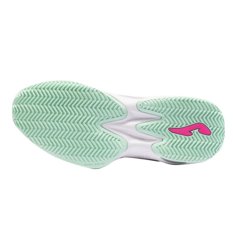 JOMA MASTER 1000 LADY 2432 WHITE PINK SHOES at only 49,95 € in Padel Market