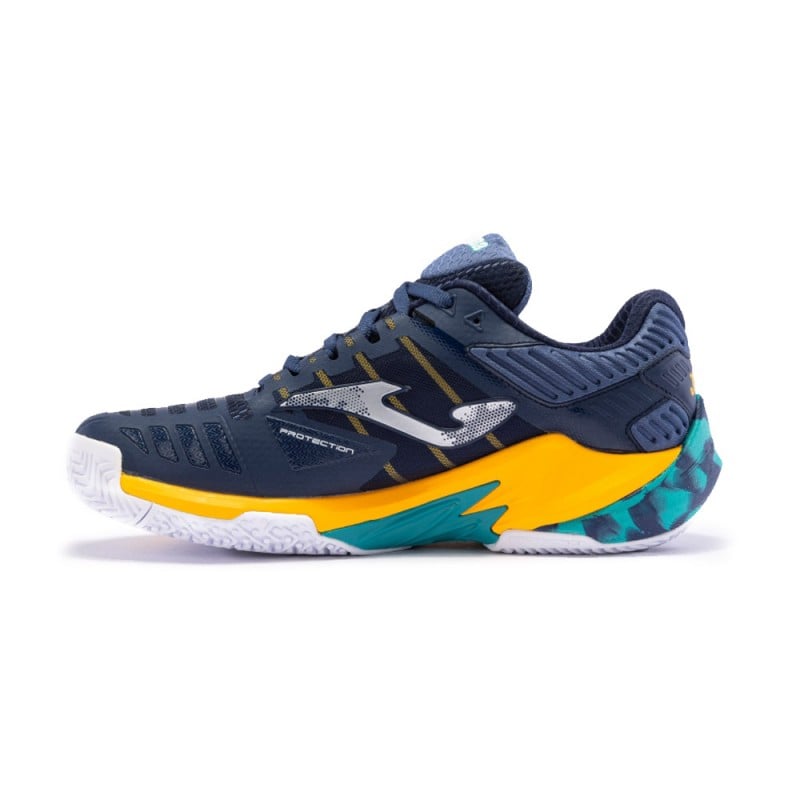 JOMA OPEN MEN 2403 NAVY ORANGE SHOES at only 92,49 € in Padel Market