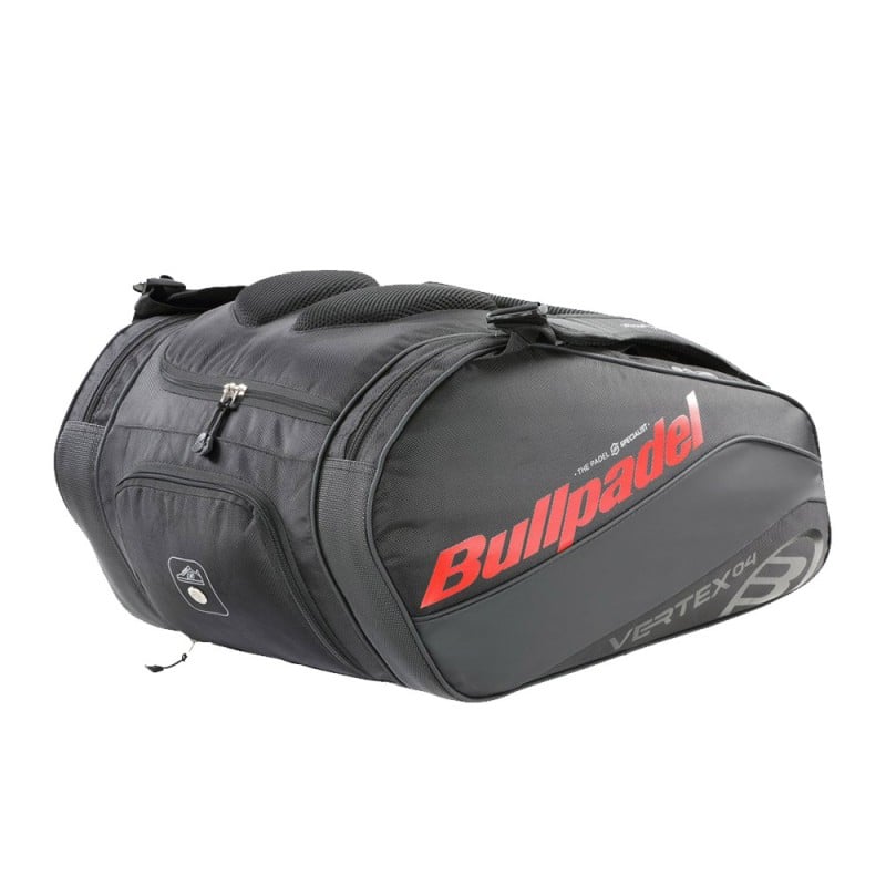 BULLPADEL BPP-24001 VERTEX 2024 BLACK (RACKET BAG) at only 89,95 € in Padel Market