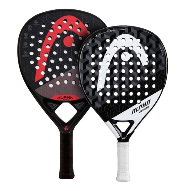 HEAD GRAPHENE 360 ALPHA LIMITED + ALPHA JUNIOR SANYO 2 PACK RACKETS at only 125,95 € in Padel Market