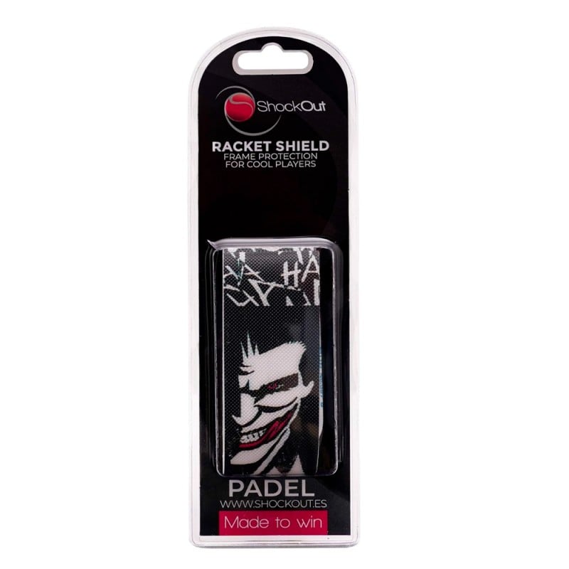 SHOCKOUT PADDLE PROTECTOR SHOCKOUT RUGGED SERIOUS JOKER at only 9,95 € in Padel Market