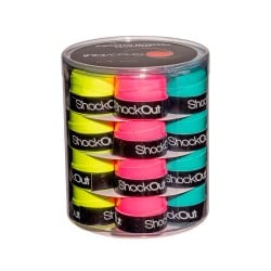 SHOCKOUT PERFORATED OVERGRIPS POT MULTICOLOUR 24 PCS.