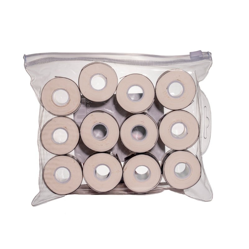 OVERGRIP POT SHOCKOUT SMOOTH WHITE 12 PCS. at only 20,95 € in Padel Market