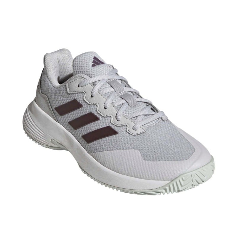 ADIDAS GAMECOURT 2.0 WOMAN GREY SHOES at only 64,95 € in Padel Market