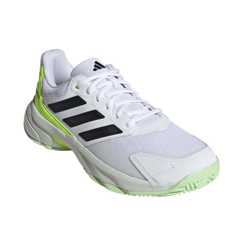 ADIDAS COURTJAM Control 3 White & Limon (Shoes) at only 82,95 € in Padel Market
