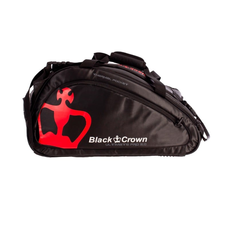 BLACK CROWN ULTIMATE PRO 2.0 Svart/Röd (Racketváska) för endast 67,95 € i Padel Market