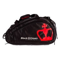 BLACK CROWN ULTIMATE PRO 2.0 SVART/RÖD (RACKETVÄSKA) för endast 67,95 € i Padel Market