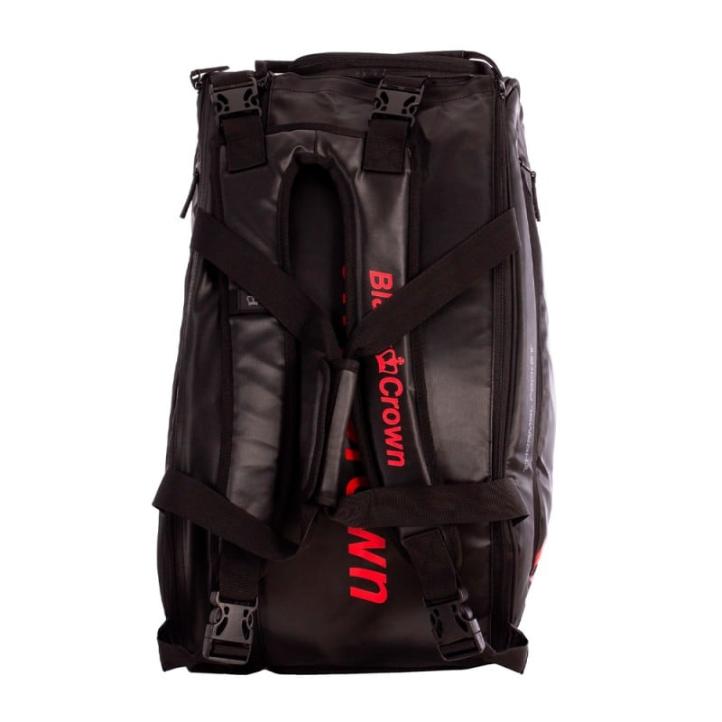BLACK CROWN ULTIMATE PRO 2.0 BLACK/RED (RACKET BAG) at only 67,95 € in Padel Market