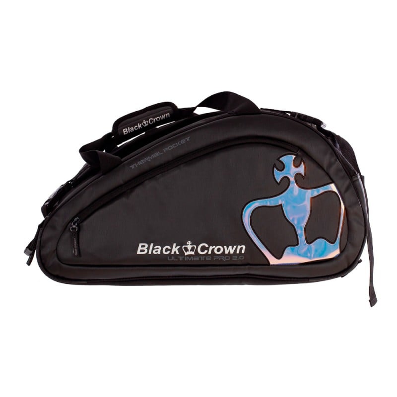 BLACK CROWN ULTIMATE PRO 2.0 BLACK / TORNASOLATE (RACKET BAG) at only 67,95 € in Padel Market