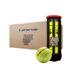 BOX 24 STARVIE MASTER BALL 3-BOLLARS BURKAR (72 BOLLAR) för endast 84,95 € i Padel Market