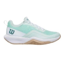 WILSON RUSH PRO LITE OPAL BLUE WHITE WOMENS SHOES at only 89,95 € in Padel Market