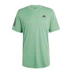 ADIDAS CLUB 3-STRIPES GREEN T-SHIRT at only 39,95 € in Padel Market