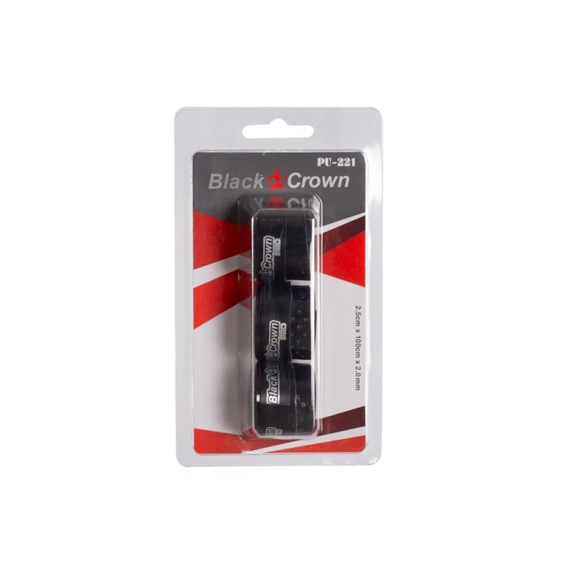 BLISTER OVERGRIPS BLACK CROWN X3 at only 5,95 € in Padel Market