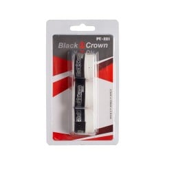 BLISTER OVERGRIPS BLACK CROWN X3 a soli 5,95 € in Padel Market