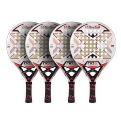 PACK OF 4 RACKETS NOX ML10 PRO CUP LUXURY SERIES MIGUEL LAMPERTI 2023 at only 441,95 € in Padel Market