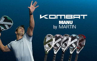 Kombat pádel: la colección Vulcano de Manu Martín al completo
