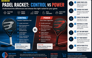Padel Racket: Control vs Power
