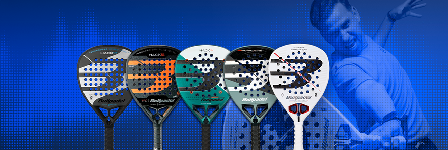 Palas de Paquito Navarro: evolución de la Bullpadel Hack de 2023 a 2027