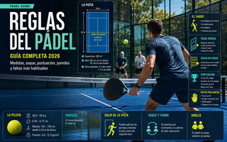 Reglas del Pádel 2026: el Reglamento Completo Explicado