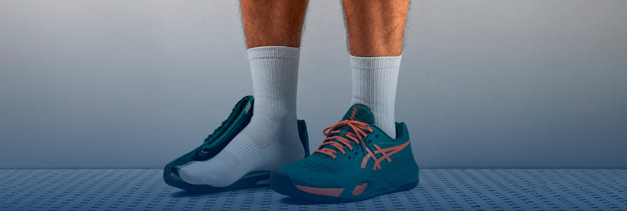 Zapatillas de pádel según la forma del pie: Guía para pie ancho y pie estrecho