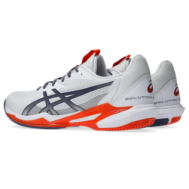 ASICS SOLUTION SOLUTION SPEED FF 3 Clay Branco/Cinza SS25 (Tênis)