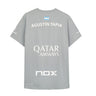 CAMISETA OFICIAL NOX AT10 AGUSTIN TAPIA GRIS FW24