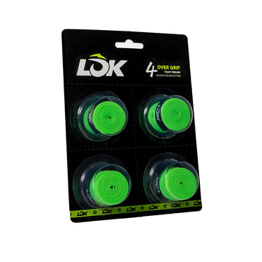 Set of 4 Lok Padel Overgrips Green